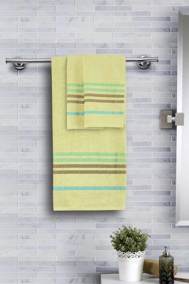 MASPAR -  Green Bath Towel - Main