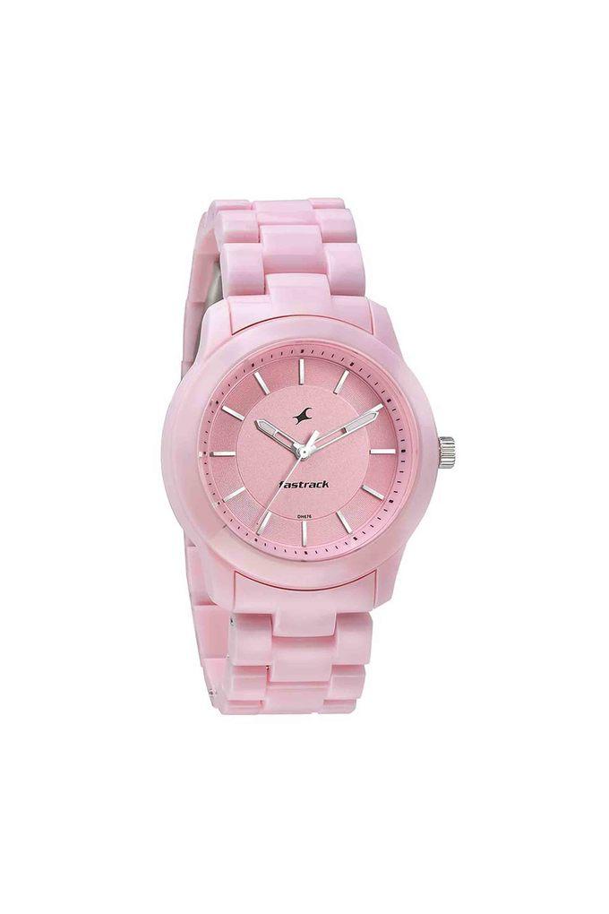 Buy FASTRACK Womens 30 39 mm Trendies PINK Dial Analogue Watch