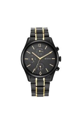 Titan black watch online price