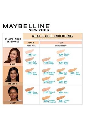 Maybelline New York Fit Me Matte & Poreless Liquid Foundation 18Ml Min –