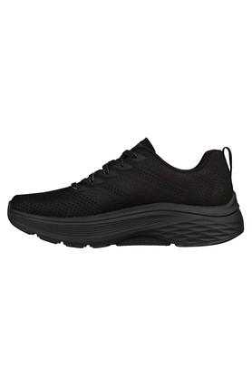 Buy SKECHERS Black Fabric Regular Lace Up Men s Sport Shoes