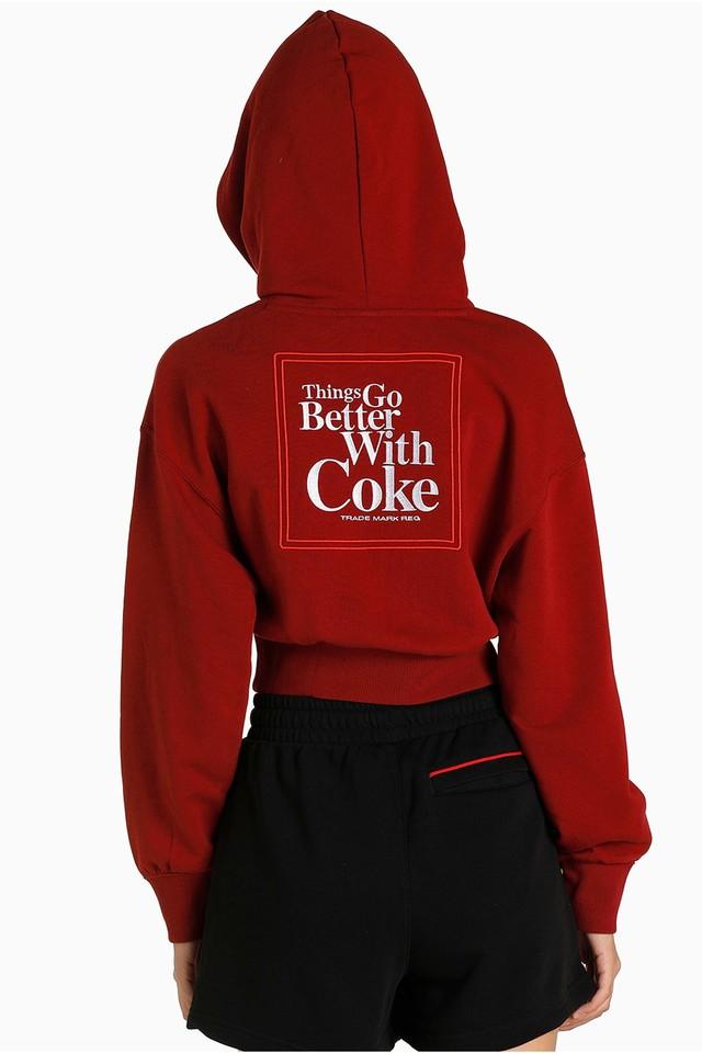 Coca cola hoodie on sale womens