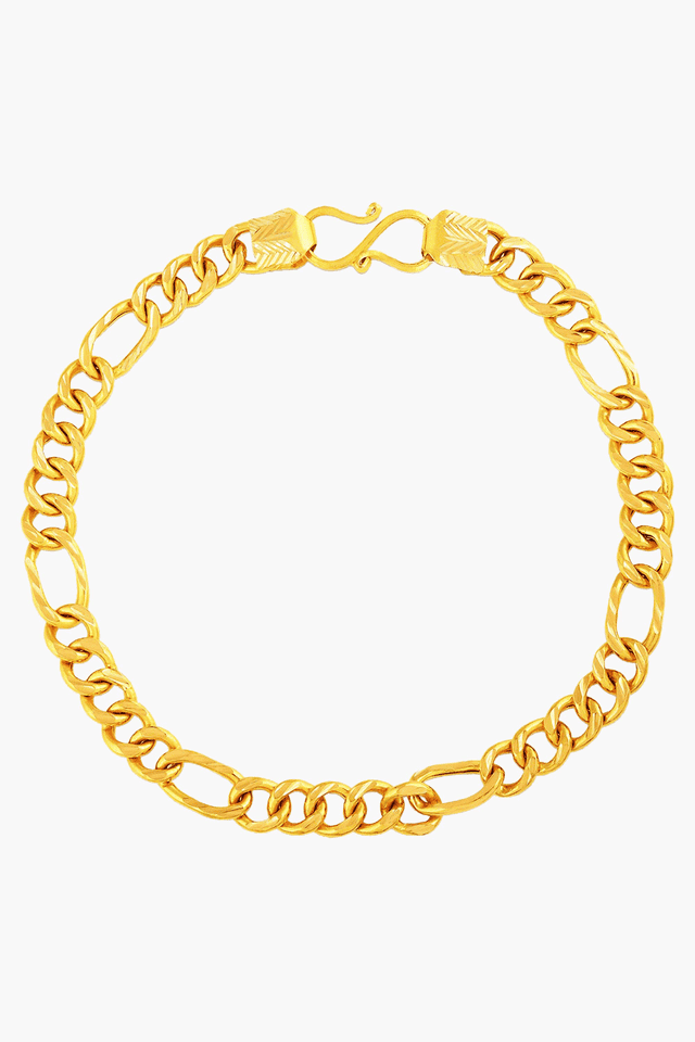 Buy MELORRA 18 KT Disco Hearts Gold Bracelet Yellow Gold at Amazon.in