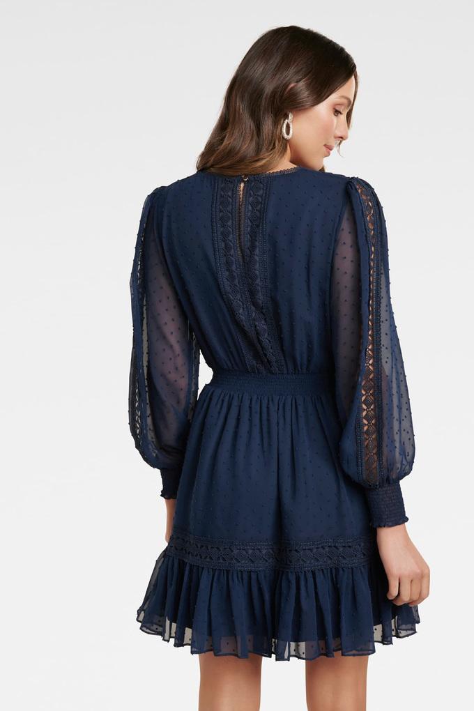 Forever new discount navy lace dress