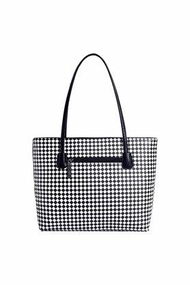 FOR HER Monogrammed Canvas Garment Bag - Black and White Houndstooth- FREE  SHIP/Garment Bag / Monogrammed Garment