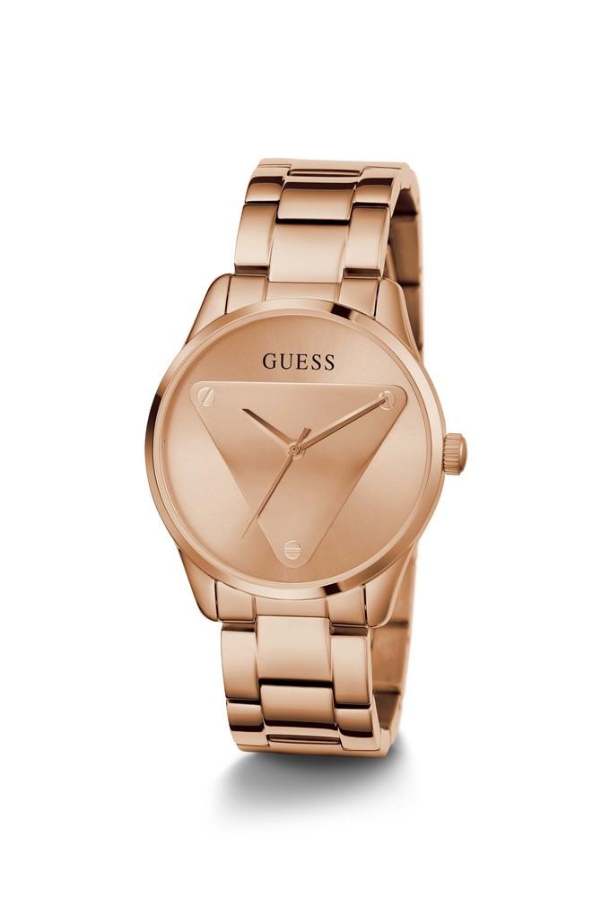 Guess rose best sale gold watch womens