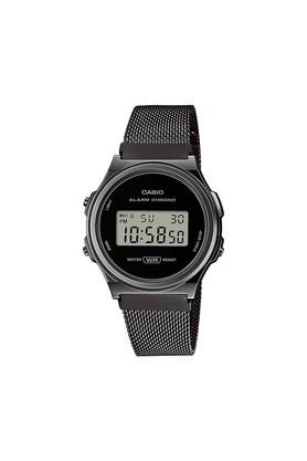 Casio simple 2024 black watch