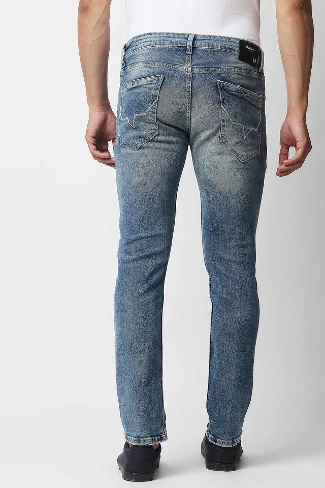 Pepe jeans men's vapour slim best sale fit jeans