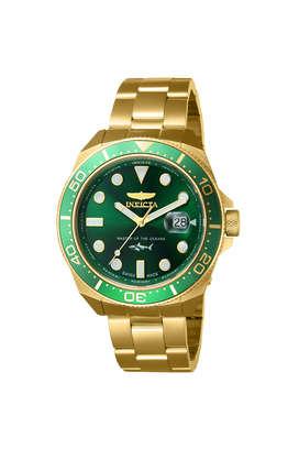 Invicta watch green discount face