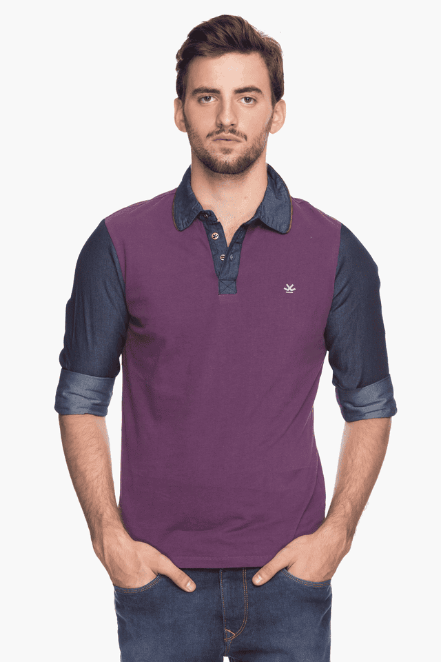 Buy WROGN Mens Full Sleeves Slim Fit 