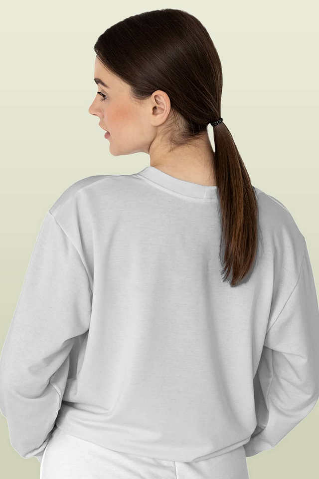 Cute white outlet sweatshirts