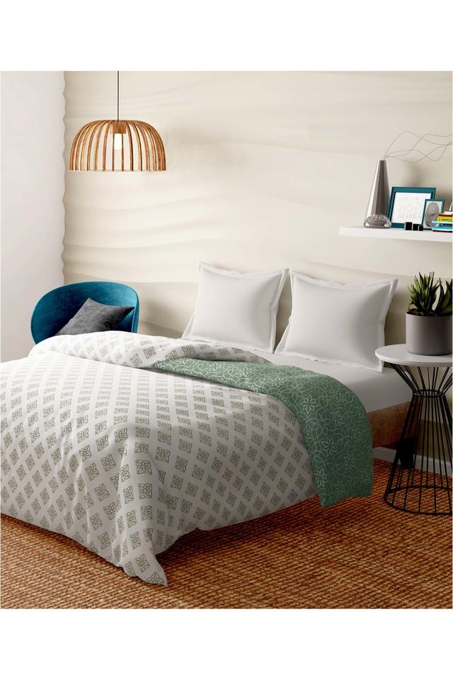 Buy PORTICO Modern Cotton 1 King Duvet Cover Shoppers Stop