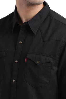 Levis black outlet shirt mens