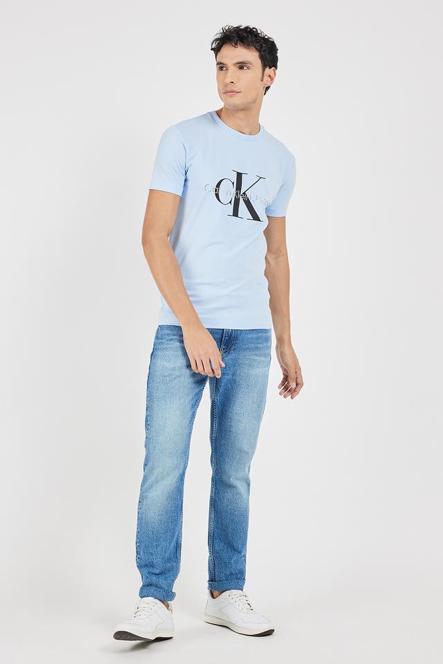 Calvin klein cotton stretch deals crew neck t shirt