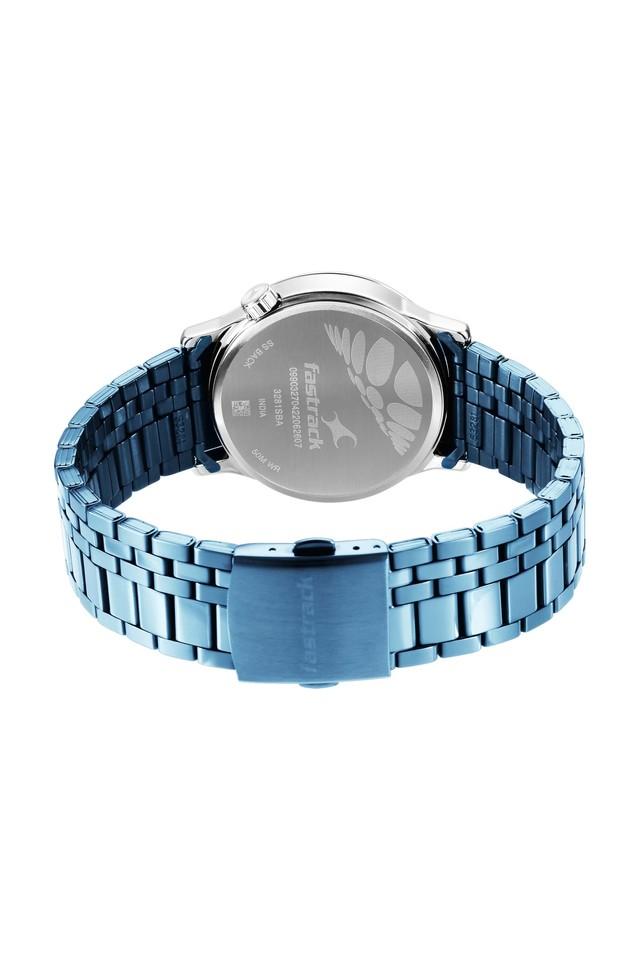 Fastrack analog blue 2025 dial men's watch