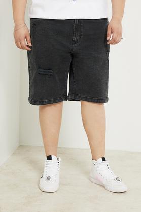 Mens big and tall cheap cotton shorts