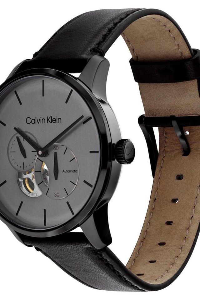 Buy Calvin Kelvin Leather Round Dial Men Watch - 25200112 | Helios Watch  Store