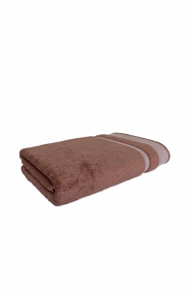 Buy SPACES Hygro 600 GSM Solid Large 1 Bath Towel Maple Sugar