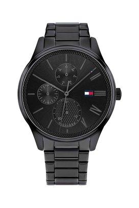 Tommy hilfiger discount daniel watch black