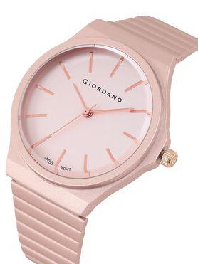 Buy GIORDANO 38 mm Taupe Dial Metal Analog Watch For Women s GZ