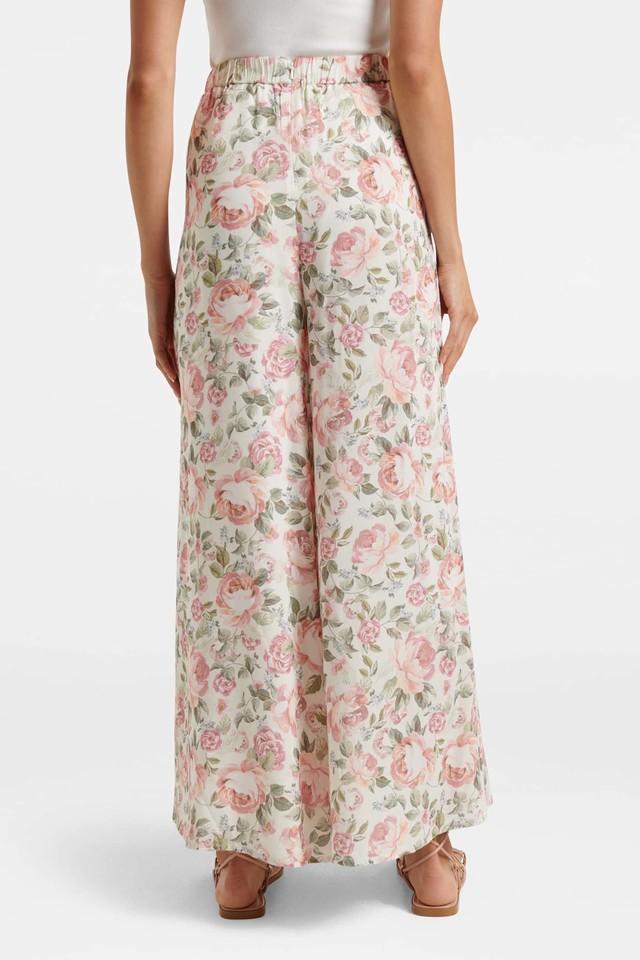 Buy Rose Blush Floral Trousers  Pants for Women by Forever New Online   Ajiocom