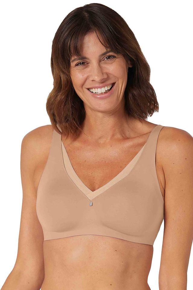 Buy TRIUMPH Pink Non Wired Strapless Non Padded Women's Minimiser