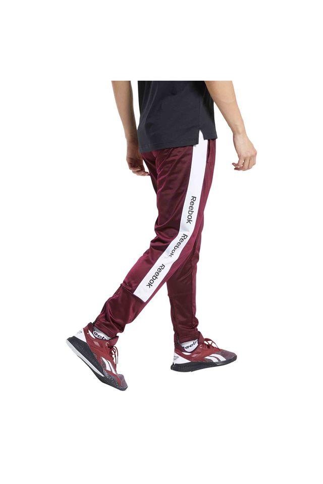 Maroon discount track pants