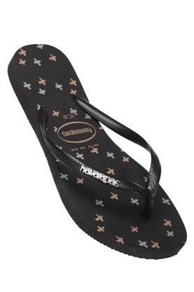 Womens black discount havaianas flip flops