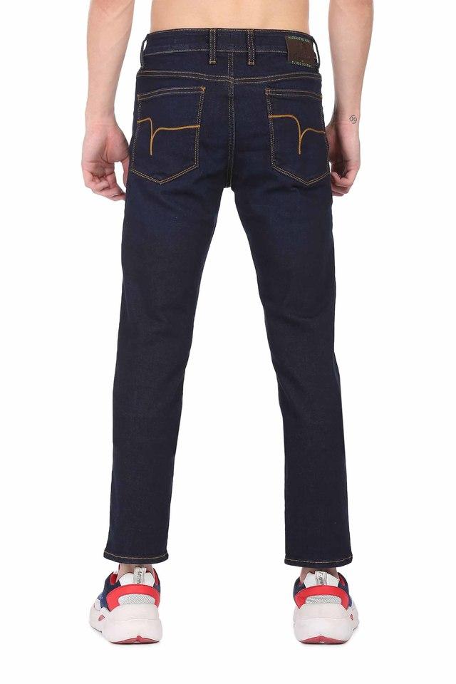 Flying Machine 28 30 32 34 36 38 40 Indigo Denim Mens Jeans - Get Best  Price from Manufacturers & Suppliers in India