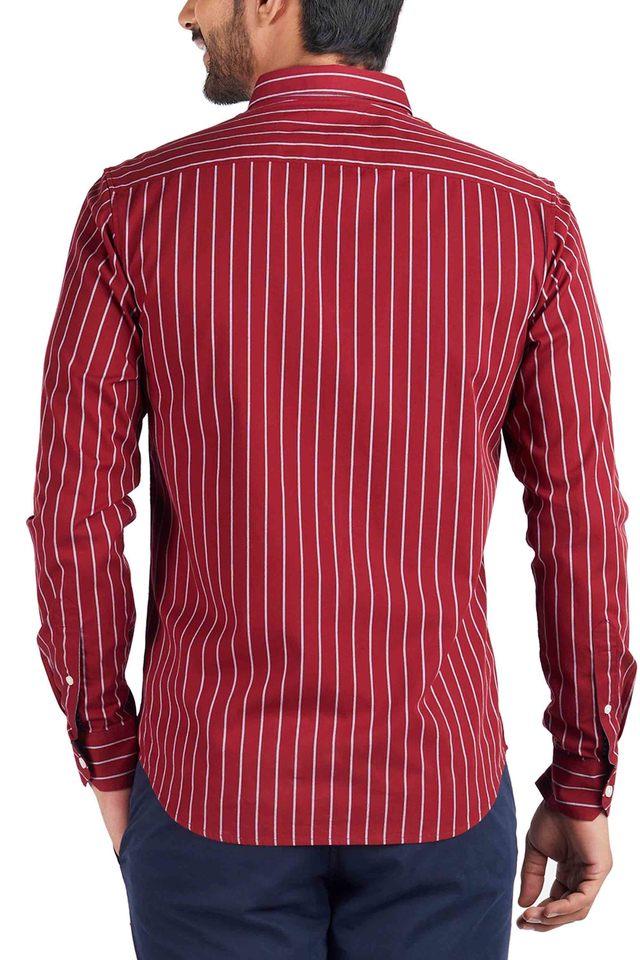 INDIAN TERRAIN -  Red Casual Shirts - Main