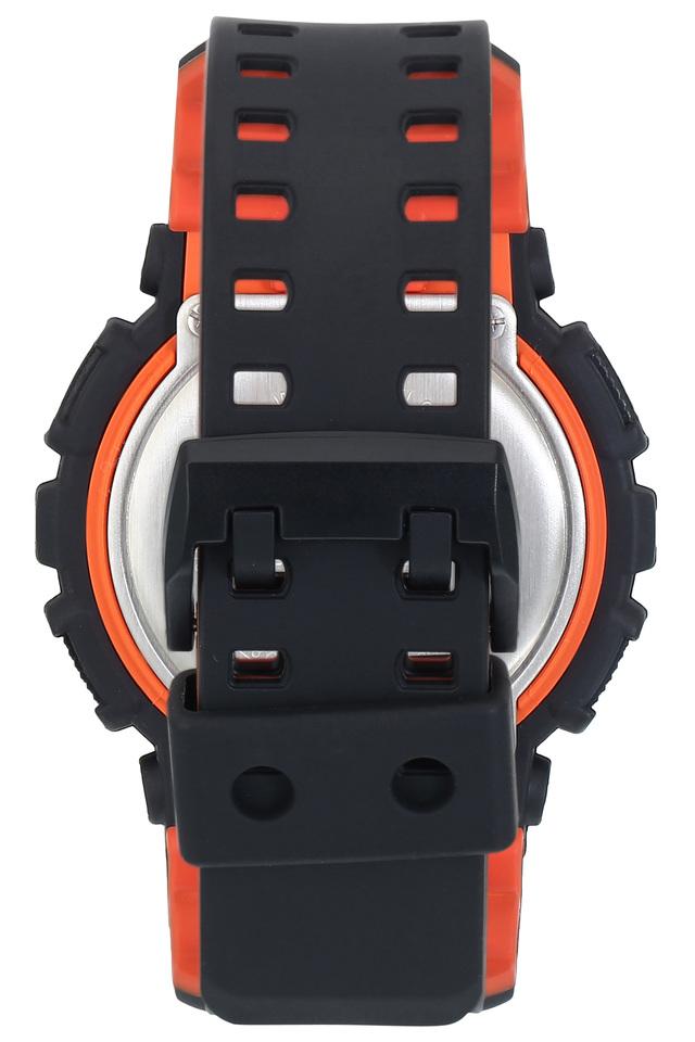 Mens orange clearance g shock watch