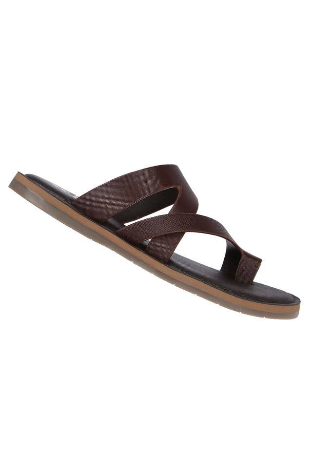 Mens leather slip on slippers new arrivals