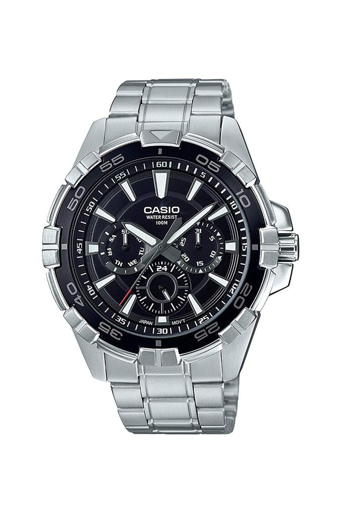 Buy CASIO Mens Enticer Analogue Stainless Steel Watch A1325