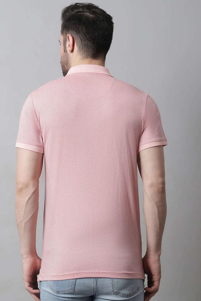 Pink t hotsell shirt men's style