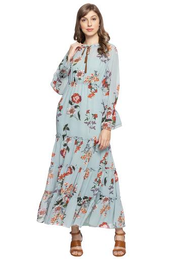together floral maxi dress