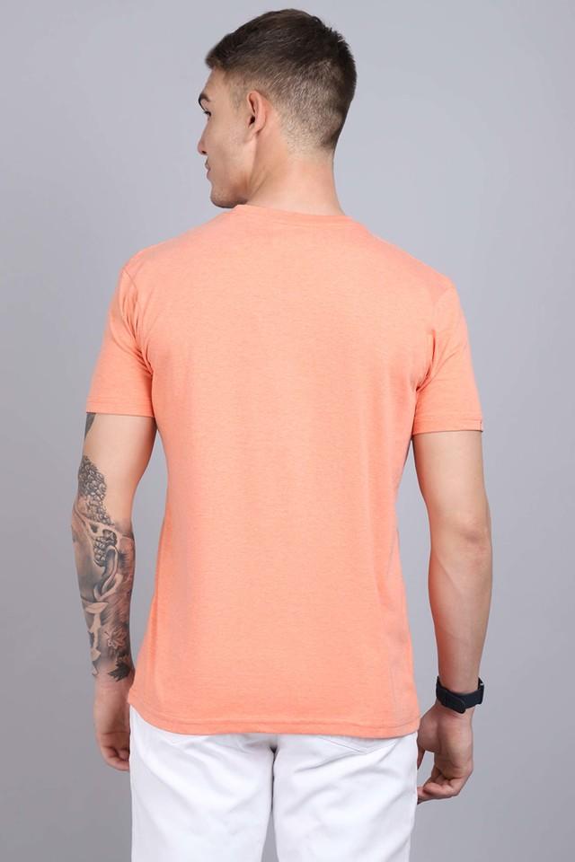 Copper Fit Men's Burnt Orange Short Sleeve Silky Polyester T Shirt