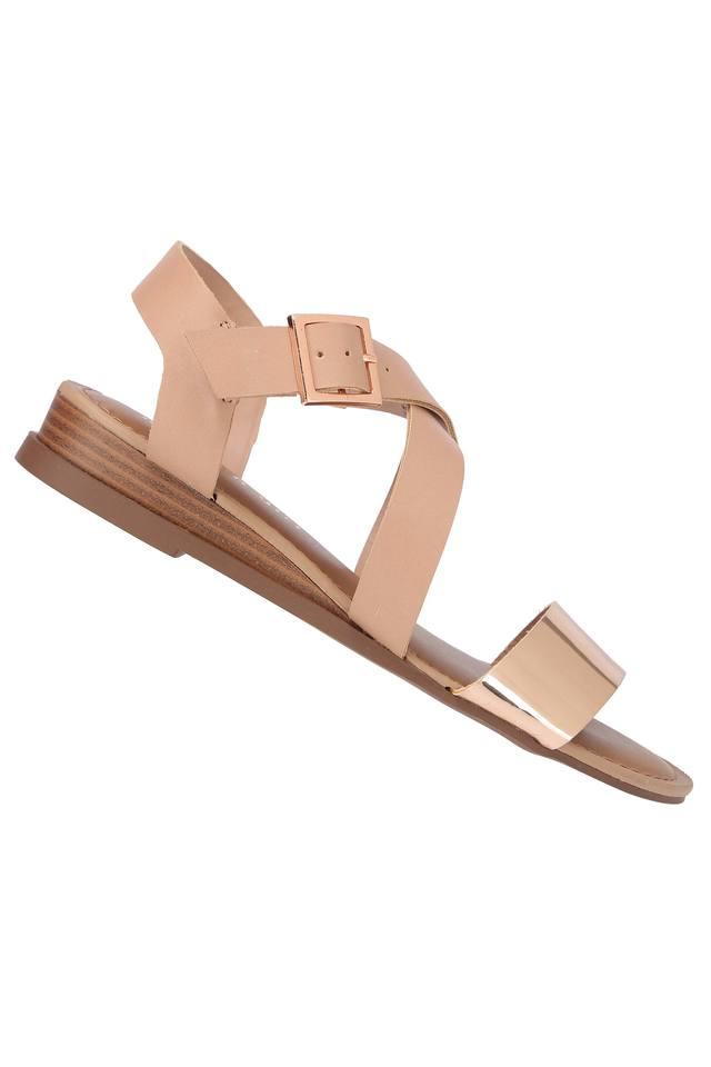 STEVE MADDEN -  Gold Sandals - Main