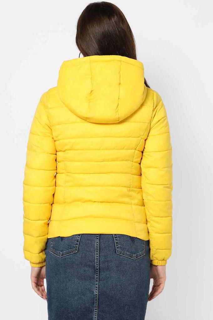 Ladies hot sale yellow parka