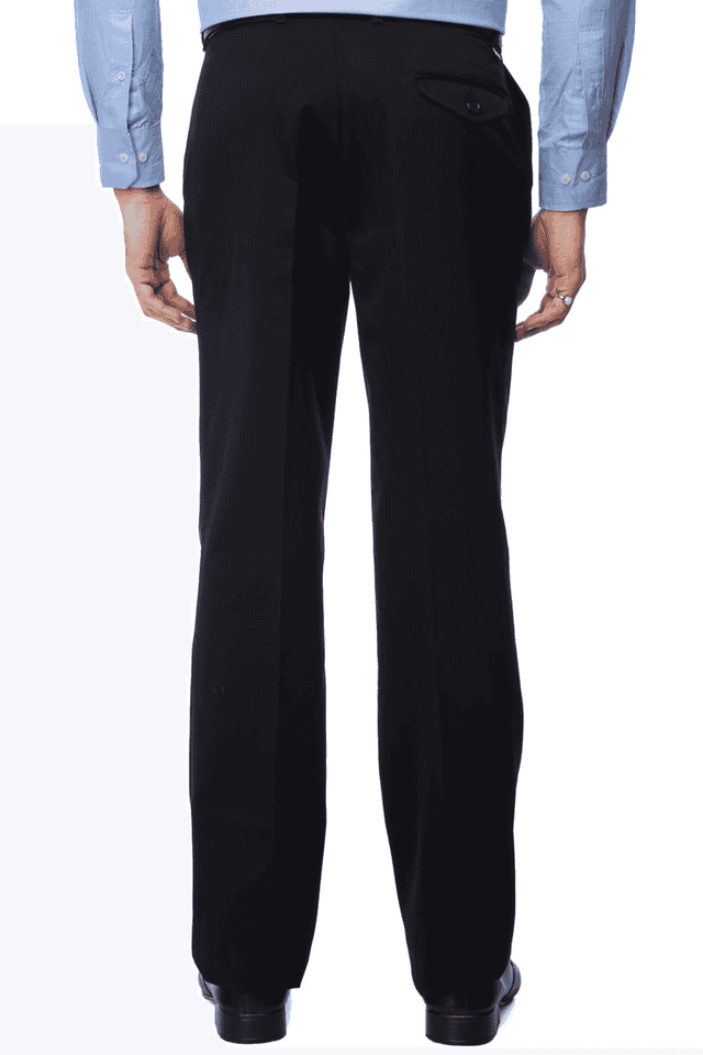 Buy Blackberrys Slim Fit Formal Trousers- Charcoal online