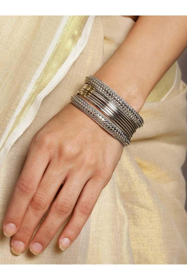 Silver plated bangles shop
