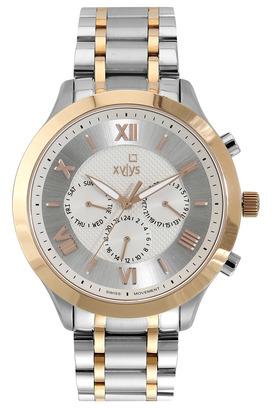 Buy XYLYS Mens Silver Dial Multi Function Watch 40022KM01E