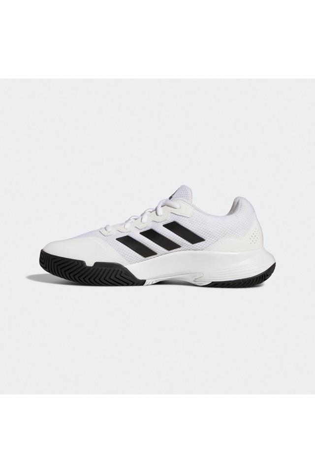 Buy ADIDAS White Gamecourt 2 M Fabric Lace Up Mens Sport Shoes