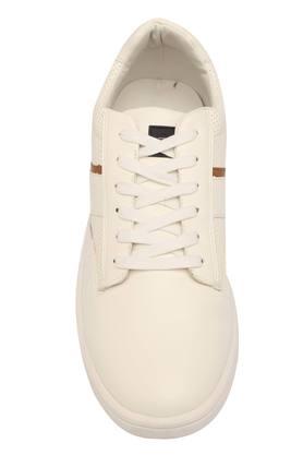 Buy online White Leather Lace Up Sneakers from Casual Shoes for Men by Louis  Philippe for ₹3499 at 0% off