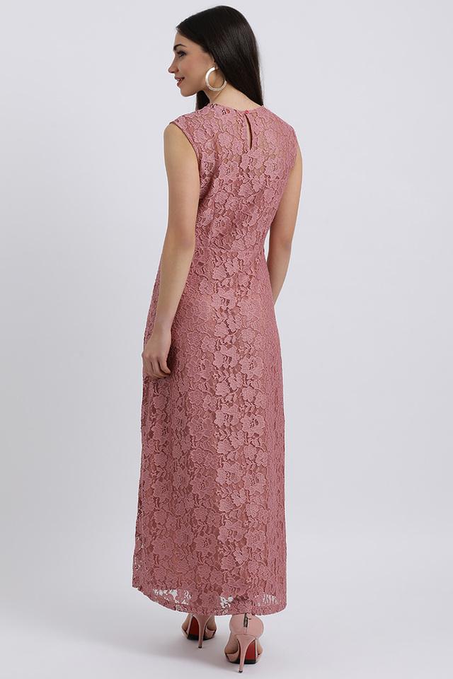 Auriene Lace Maxi Dress | Banana Republic