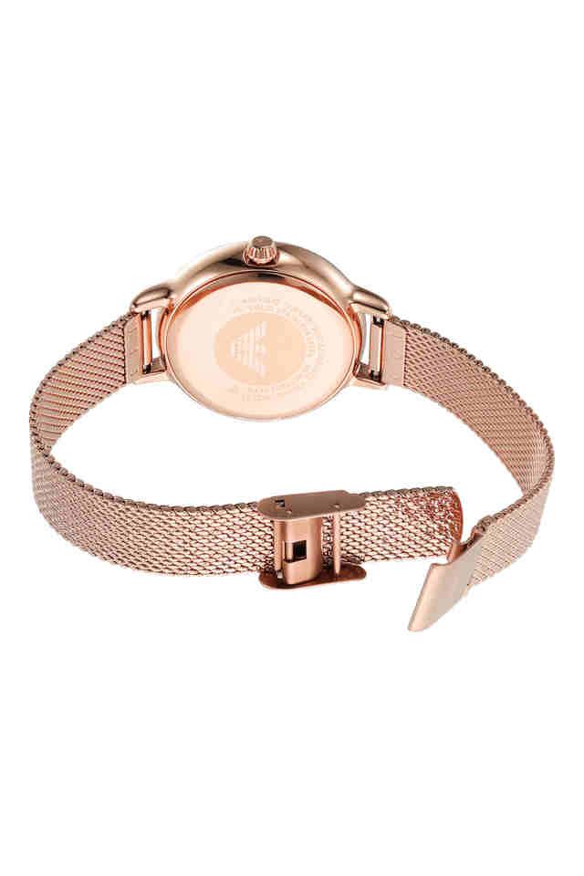 Armani watches women's clearance rose gold