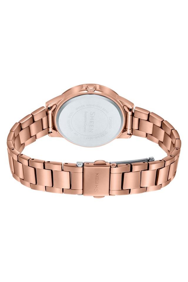 Casio sheen hot sale rose gold