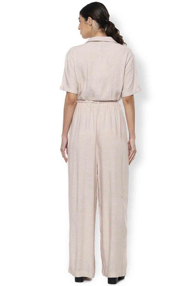 Tall Fluid Tailored Wide Leg Jumpsuit | Karen Millen