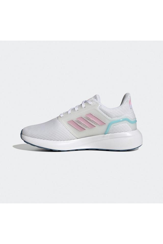 Adidas white running sales sports shoes