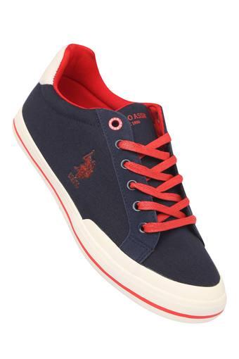 us polo canvas shoes
