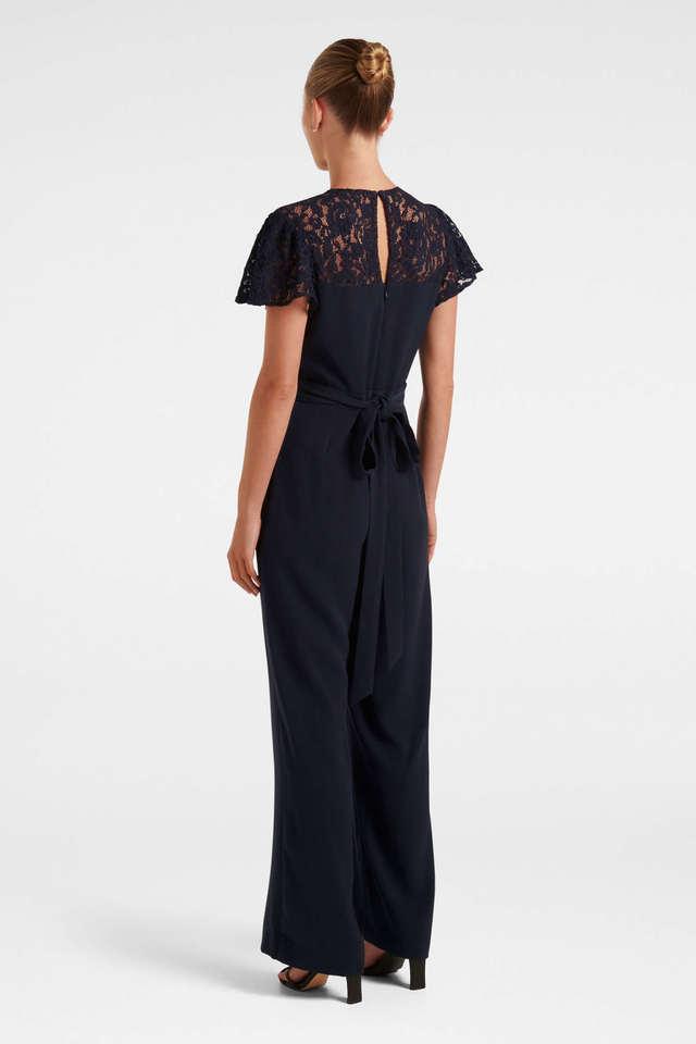 Forever new black lace hot sale jumpsuit